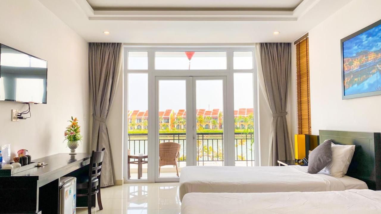 ริเวอร์ไซด์ ไวท์ เฮาส์ วิลลา Hotel ฮอยอัน ภายนอก รูปภาพ