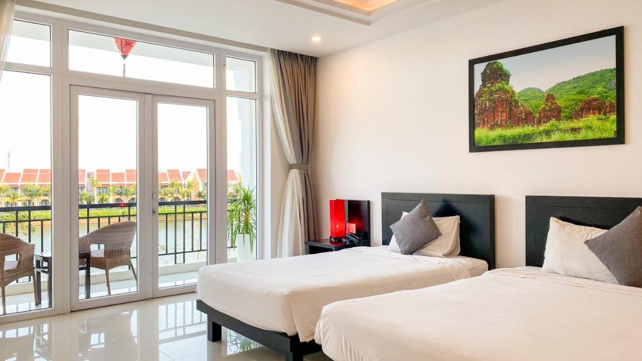 ริเวอร์ไซด์ ไวท์ เฮาส์ วิลลา Hotel ฮอยอัน ภายนอก รูปภาพ