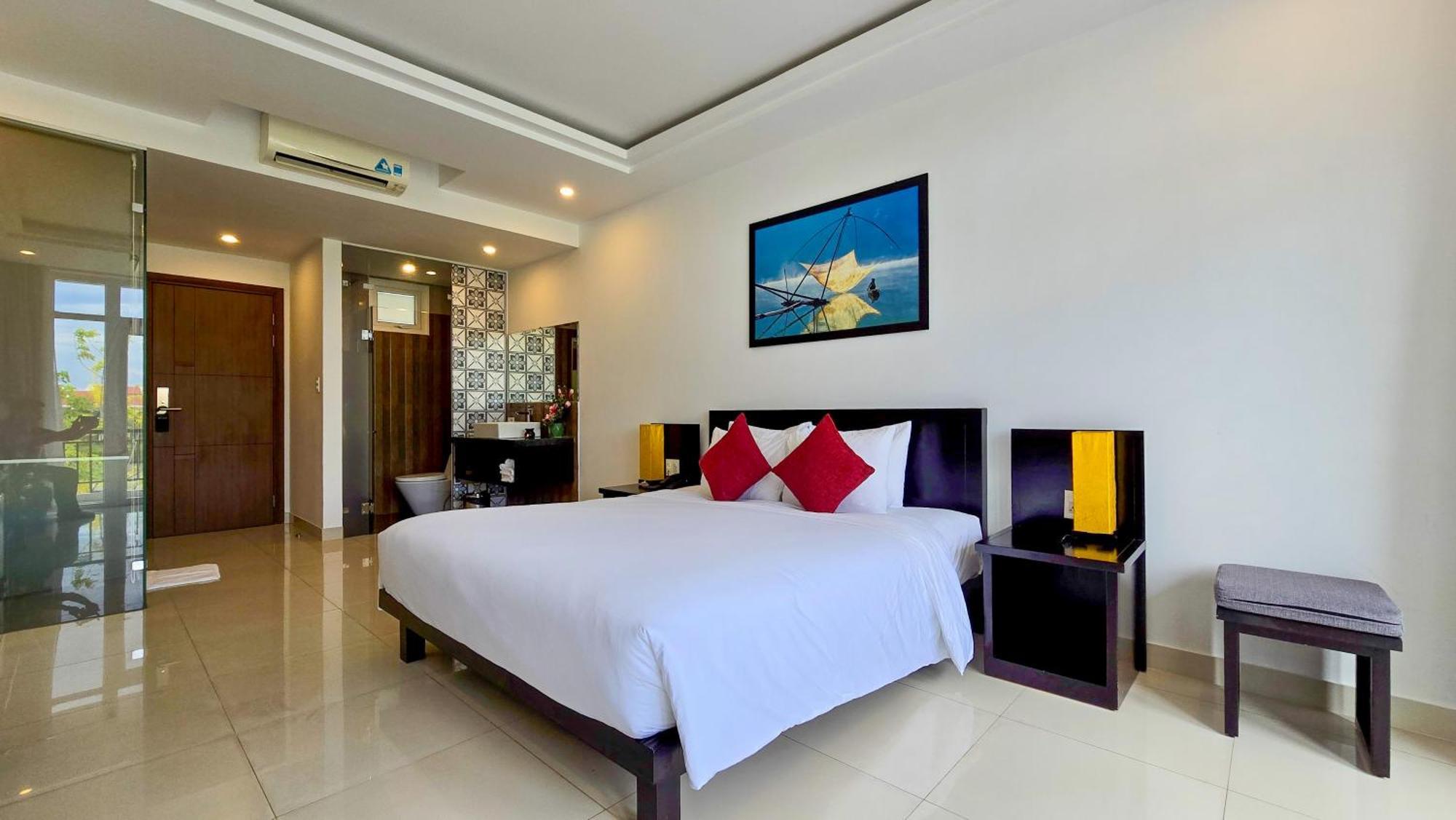 ริเวอร์ไซด์ ไวท์ เฮาส์ วิลลา Hotel ฮอยอัน ภายนอก รูปภาพ