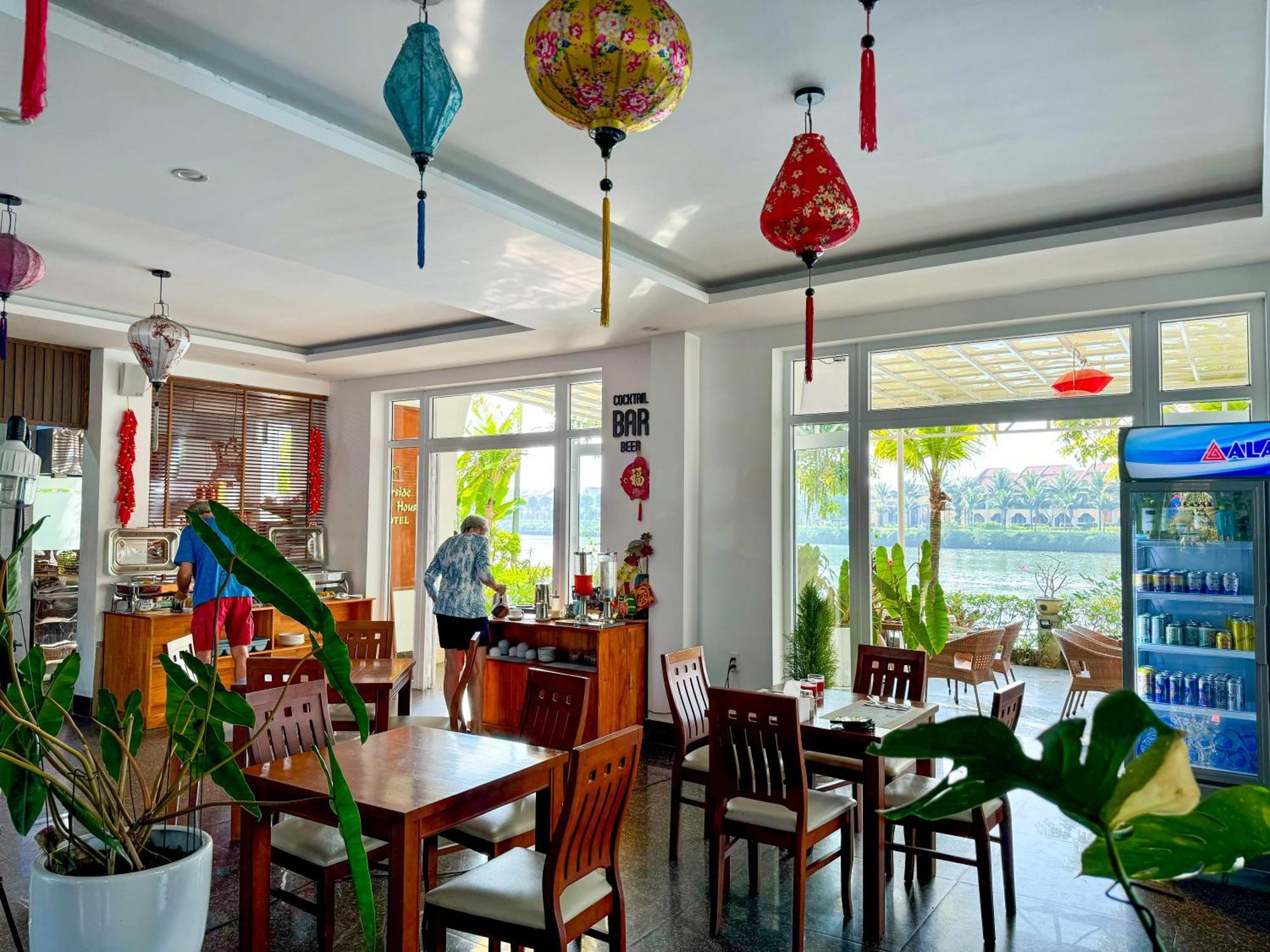 ริเวอร์ไซด์ ไวท์ เฮาส์ วิลลา Hotel ฮอยอัน ภายนอก รูปภาพ