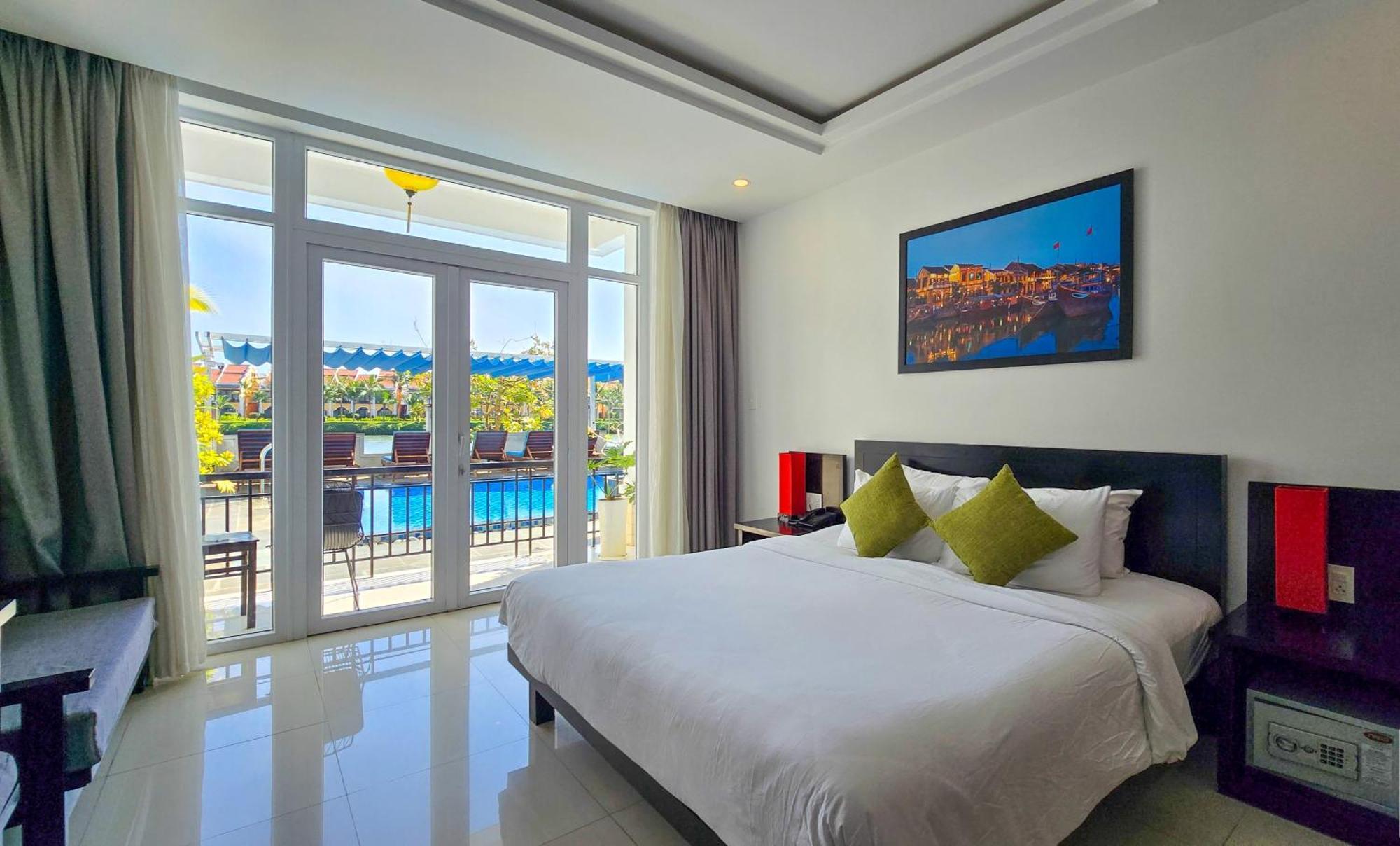 ริเวอร์ไซด์ ไวท์ เฮาส์ วิลลา Hotel ฮอยอัน ภายนอก รูปภาพ