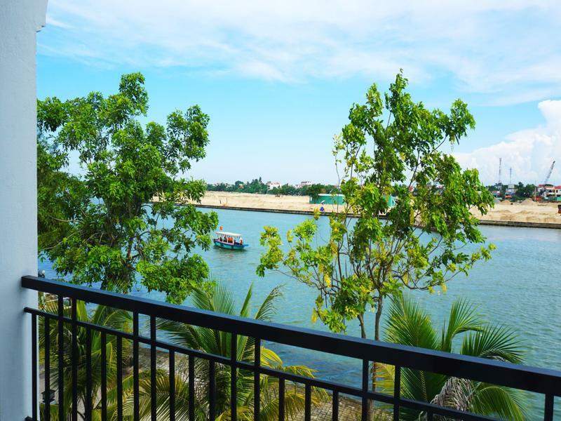 ริเวอร์ไซด์ ไวท์ เฮาส์ วิลลา Hotel ฮอยอัน ภายนอก รูปภาพ
